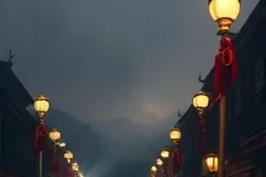 纪录片《盐场旧梦》封面，方格盐田在正午阳光下泛白光