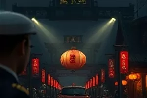 剧集《无声电台》封面，深夜调频收音机与暖黄色台灯